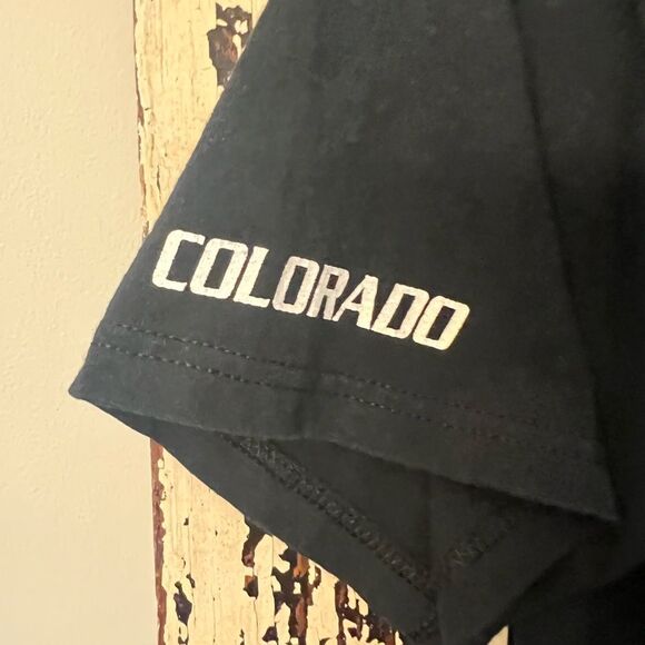 Retro 2007 Colorado screaming eagle  Black Short Sleeve Tee s/s. Size M - Picture 5 of 8